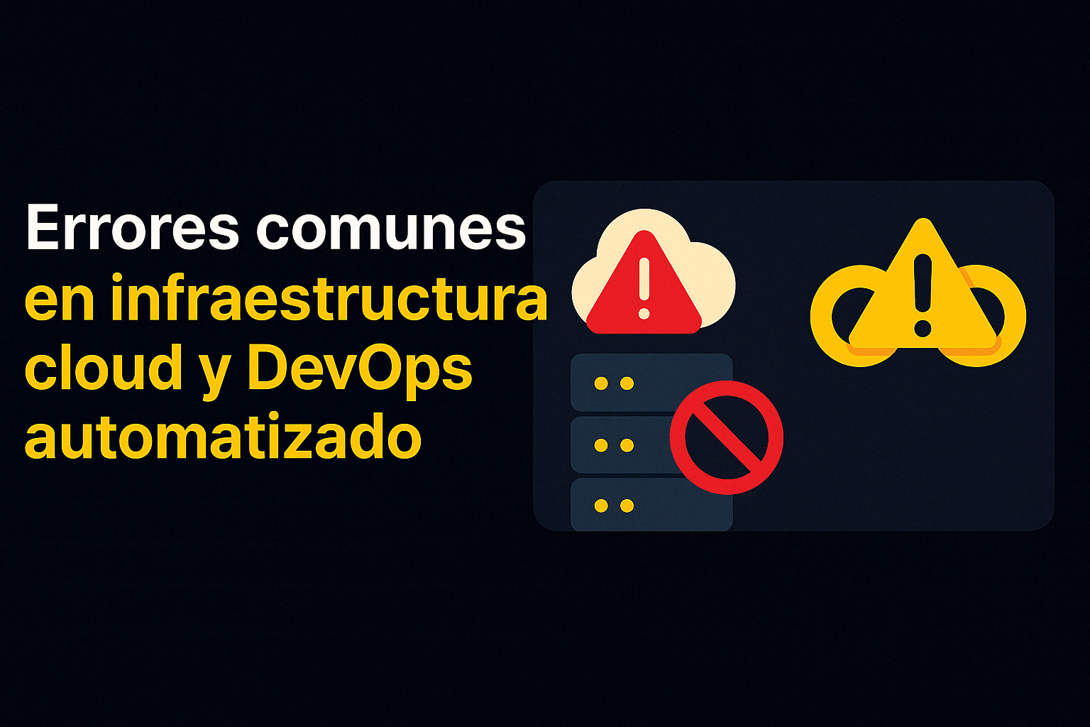7 errores comunes que sabotean tu infraestructura cloud y DevOps (y cómo evitarlos)